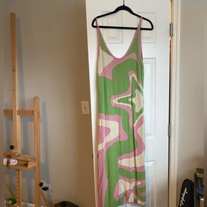 Cider House of Sunny Dupe Maxi Dress Marbled